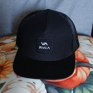 RVCA Classic Black Mesh Hat